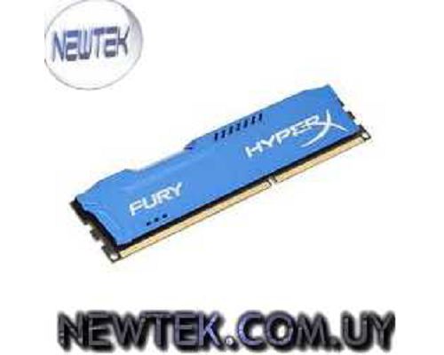 Memoria Kingston HyperX Fury 8GB DDR3 PC1600 HX316C10F/8 Disipada
